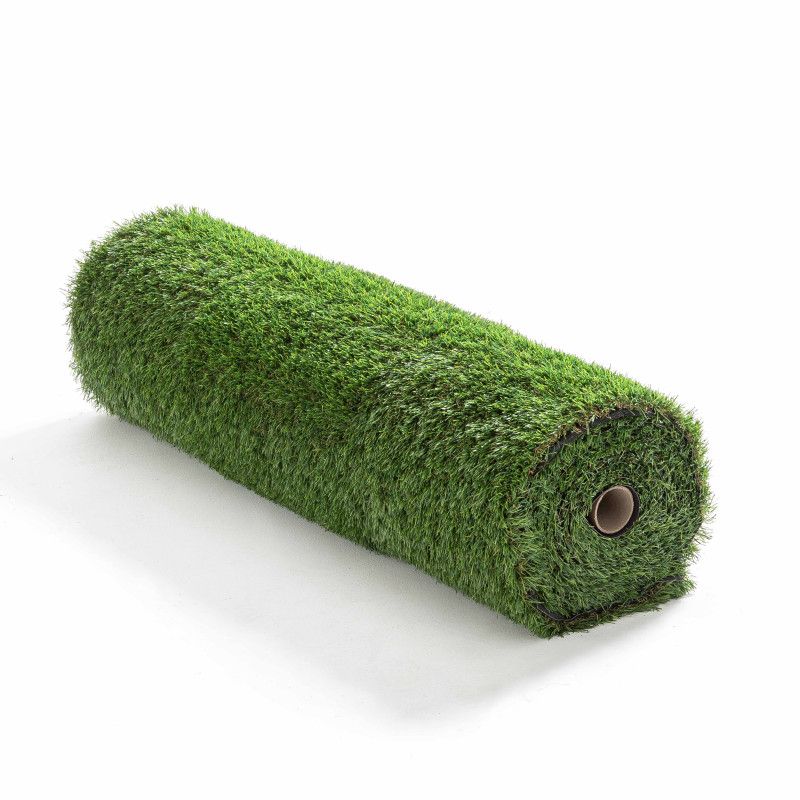 Gazon artificiel vert rouleau 100x400 cm - Dalle de jardin et