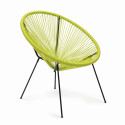 fauteuil jardin filaire vert