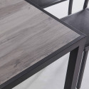 TIVOLI DIY DESIGN 1 LATTE DE CERAMIQUE 90x45CM BOIS GRIS