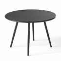 Table basse en métal ronde Ø40 cm