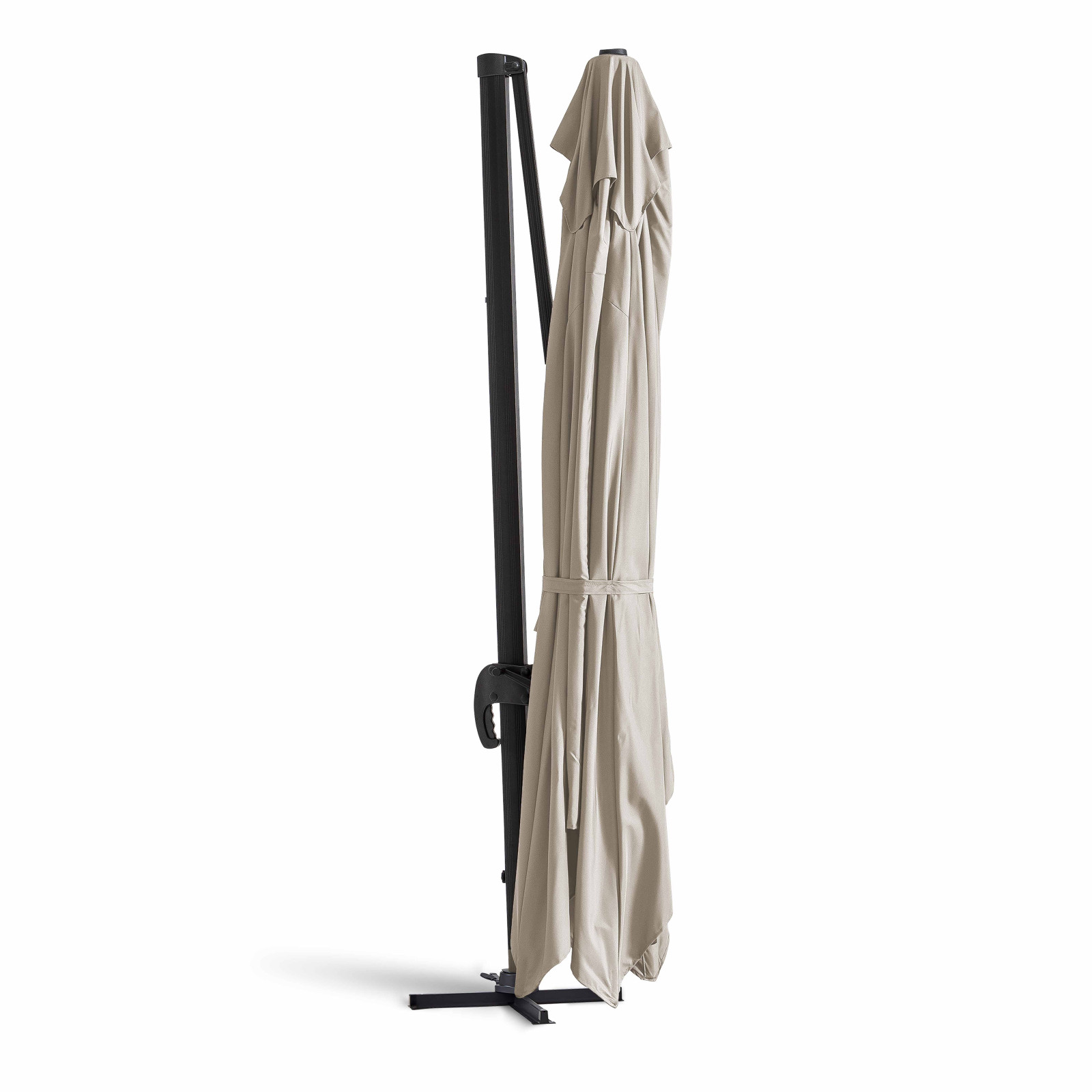 Parasol déporté rectangulaire Éléa avec toile Sunbrella® Hespéride 4 x 3 m