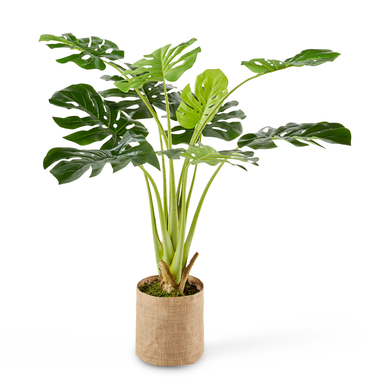 Mona Plante artificielle en pot Monstera 110 cm