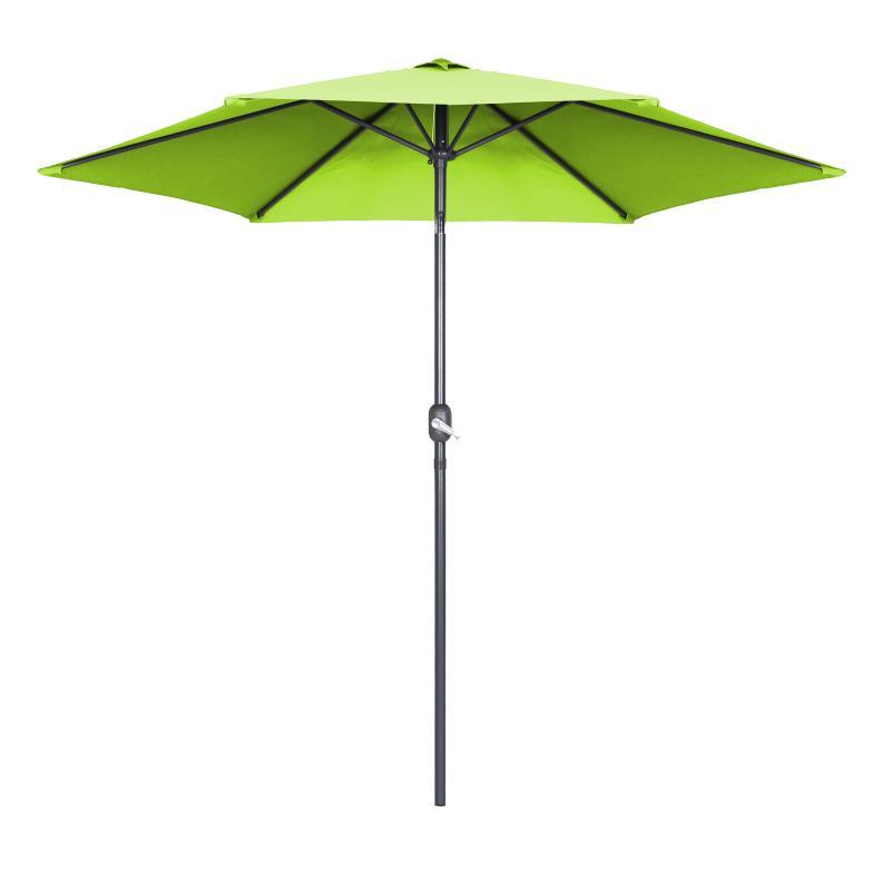 Parasol droit inclinable 180g/m² Ø3 m