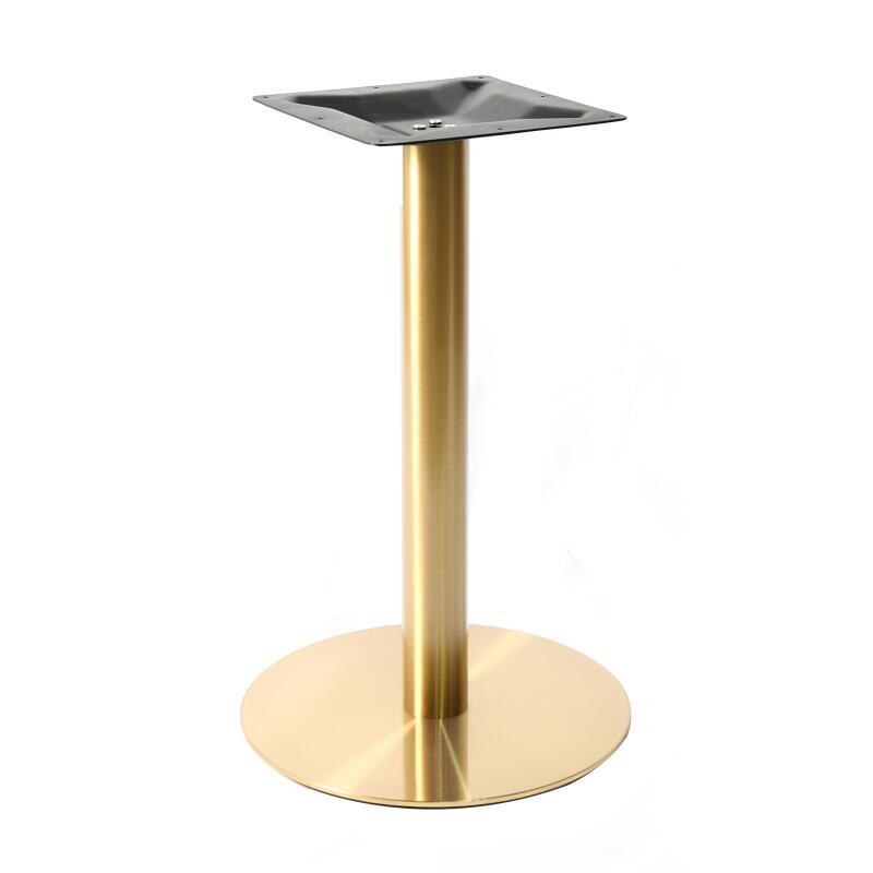 Pied de table en acier inoxydable