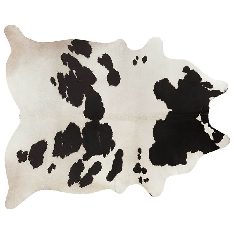 Tapis imitation peau de vache 155 x 190 cm