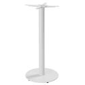 Pied de table haut en acier et fonte ⌀45x108 cm