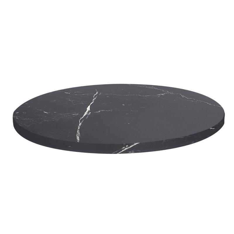 Plateau de table rond en mélaminé ⌀60 cm