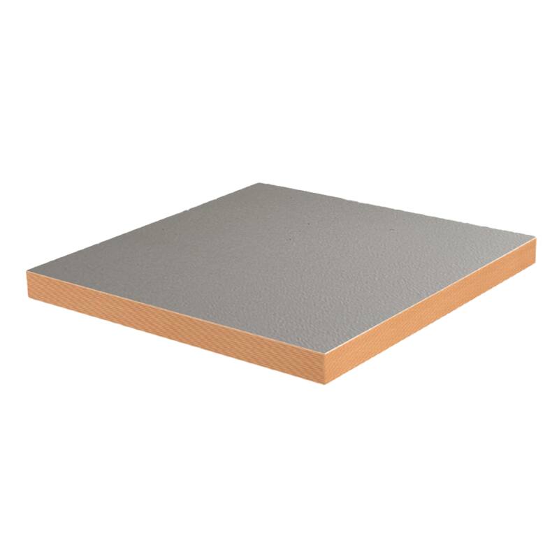 Plateau de table carré 60 x 60 cm en mélaminé avec bords en PVC