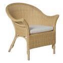 Fauteuil cocon en rotin naturel