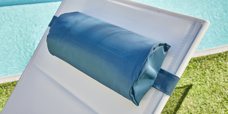 Matelas bain de soleil couleur écru