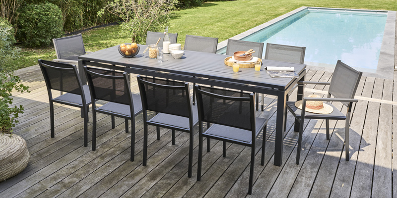 Table de jardin 10 places