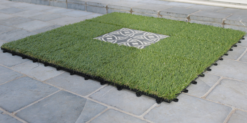 Dalles de terrasse clipsables