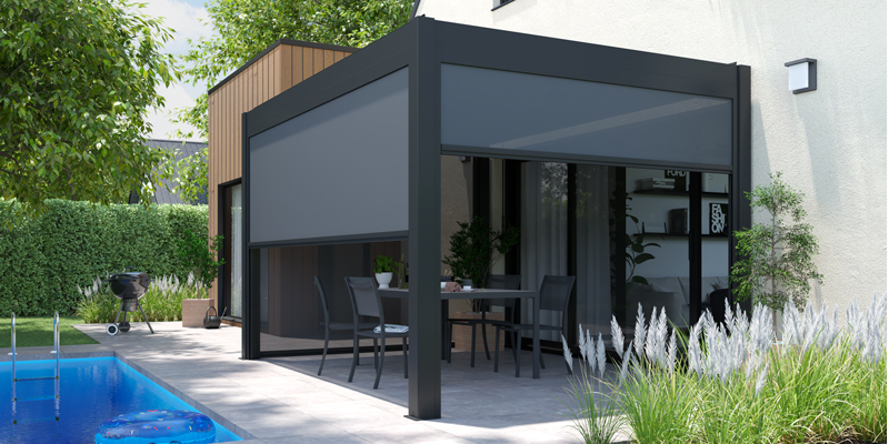 Prix d'une pergola bioclimatique autoportée