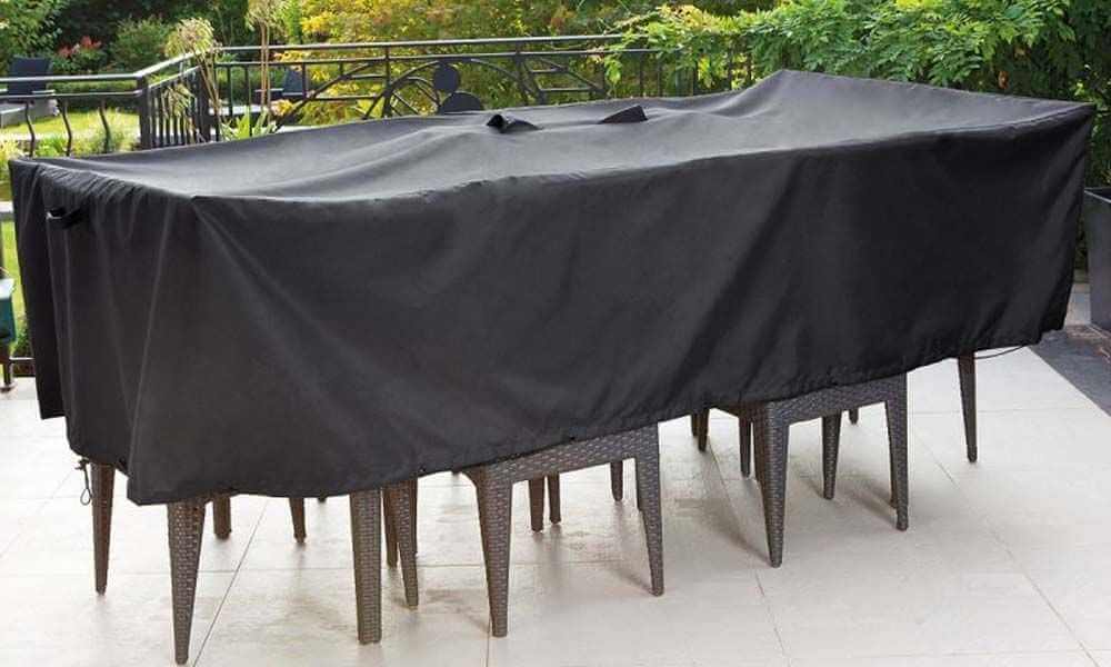 Housse de protection table jardin rectangulaire au meilleur prix